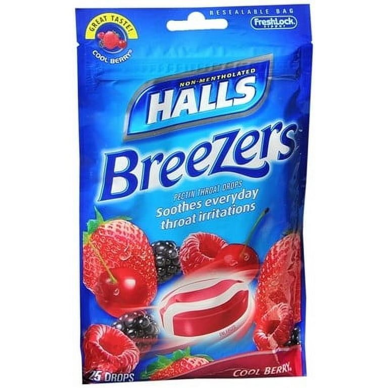 Halls cheap breezers walmart