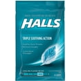 Halls Cough Drops Ice Peppermint 30 Drops