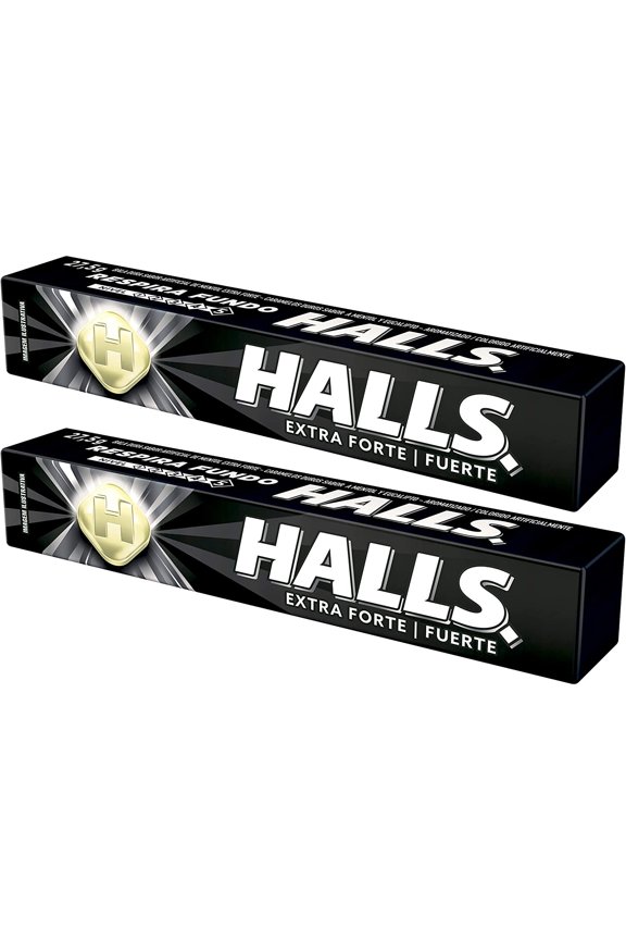 Extra Strong / Forte Menthol Throat Drops, Level 5, Two Packs of 10 Drops (20 Total Drops)
