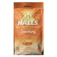 thumbnail image 1 of Halls HONEY Throat Soothing Lozenges Menthol Cough Suppressant 30 Drops - NEW, 1 of 2