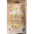 Halls HONEY VANILLA Throat Soothing Lozenges Menthol Cough Suppressant