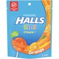 thumbnail image 1 of Halls Kids Pops Orange 10 Ct, 1 of 3