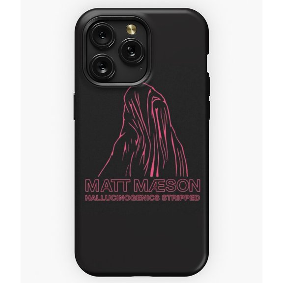 Hallucinogenics Stripped Matt Maeson Acoustic A11441 Phone Case for iPhone 11 to 17 Pro Max