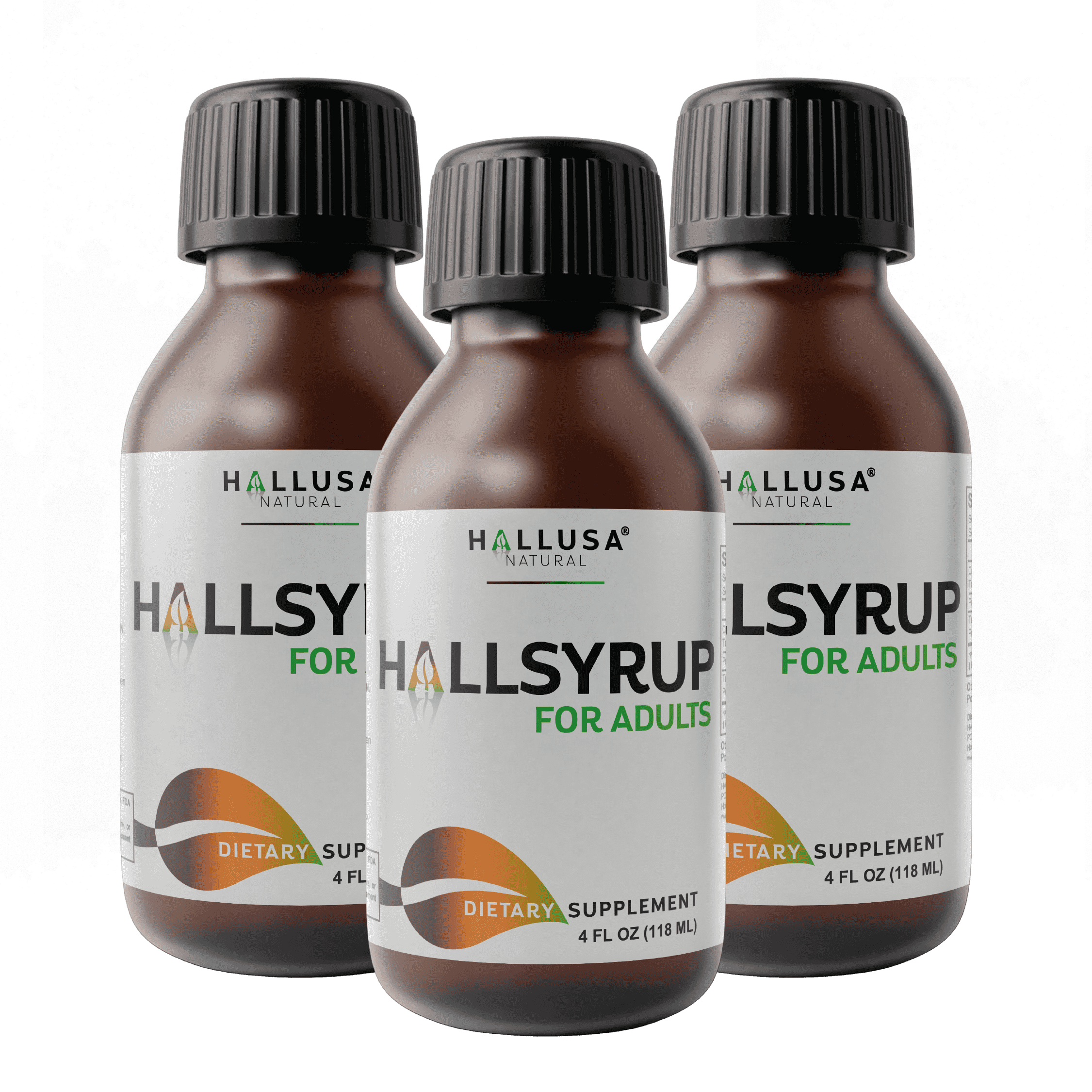 Hallusa Natural - HallSyrup 12 Oz - Turmeric Extract with 95% Curcuminoids - Ginger Extract, Raw Honey & Aloe Vera - Cold and Flu - Sore Throat