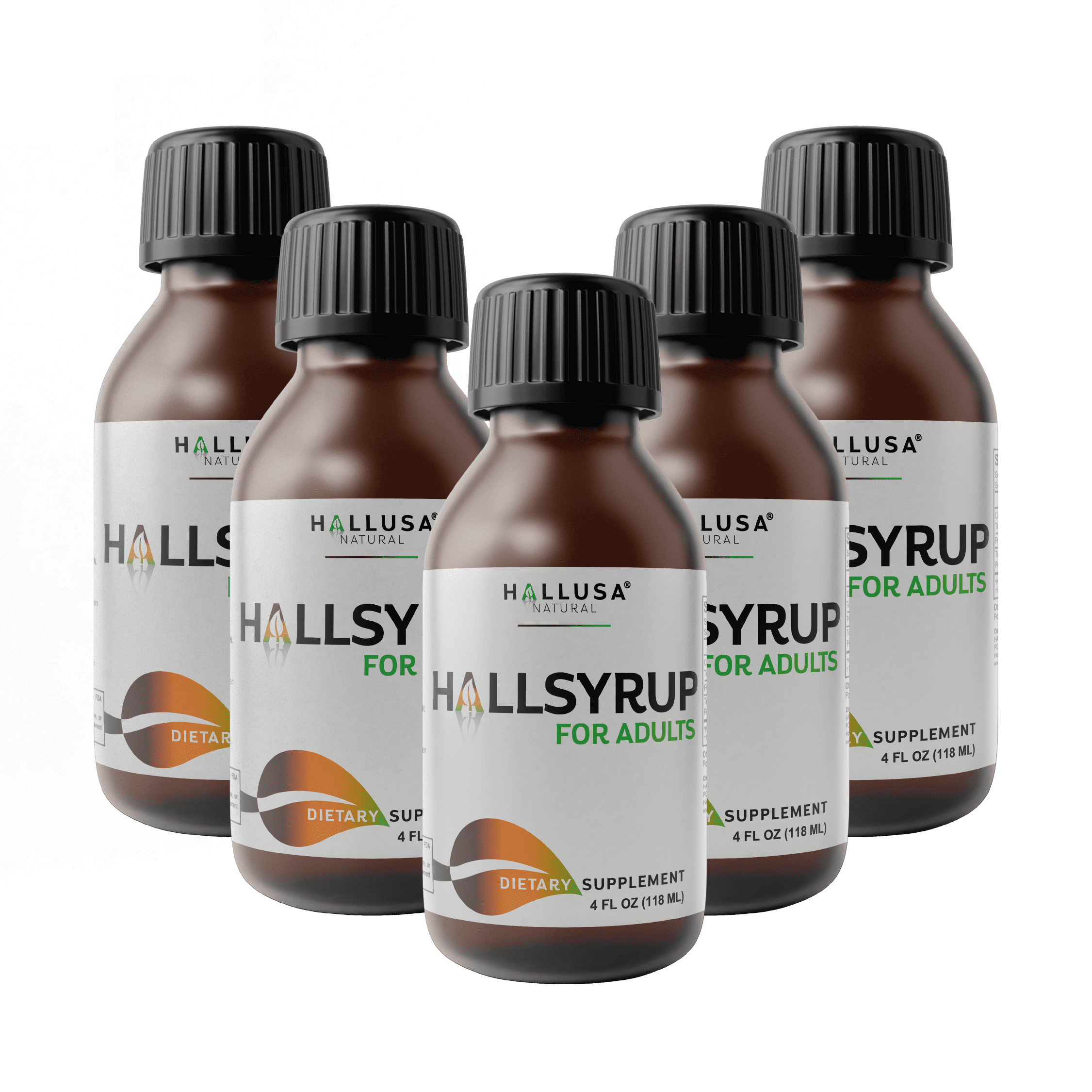 Hallusa Natural - HallSyrup 20 Oz - Turmeric Extract with 95% Curcuminoids - Ginger Extract, Raw Honey & Aloe Vera - Cold and Flu - Sore Throat