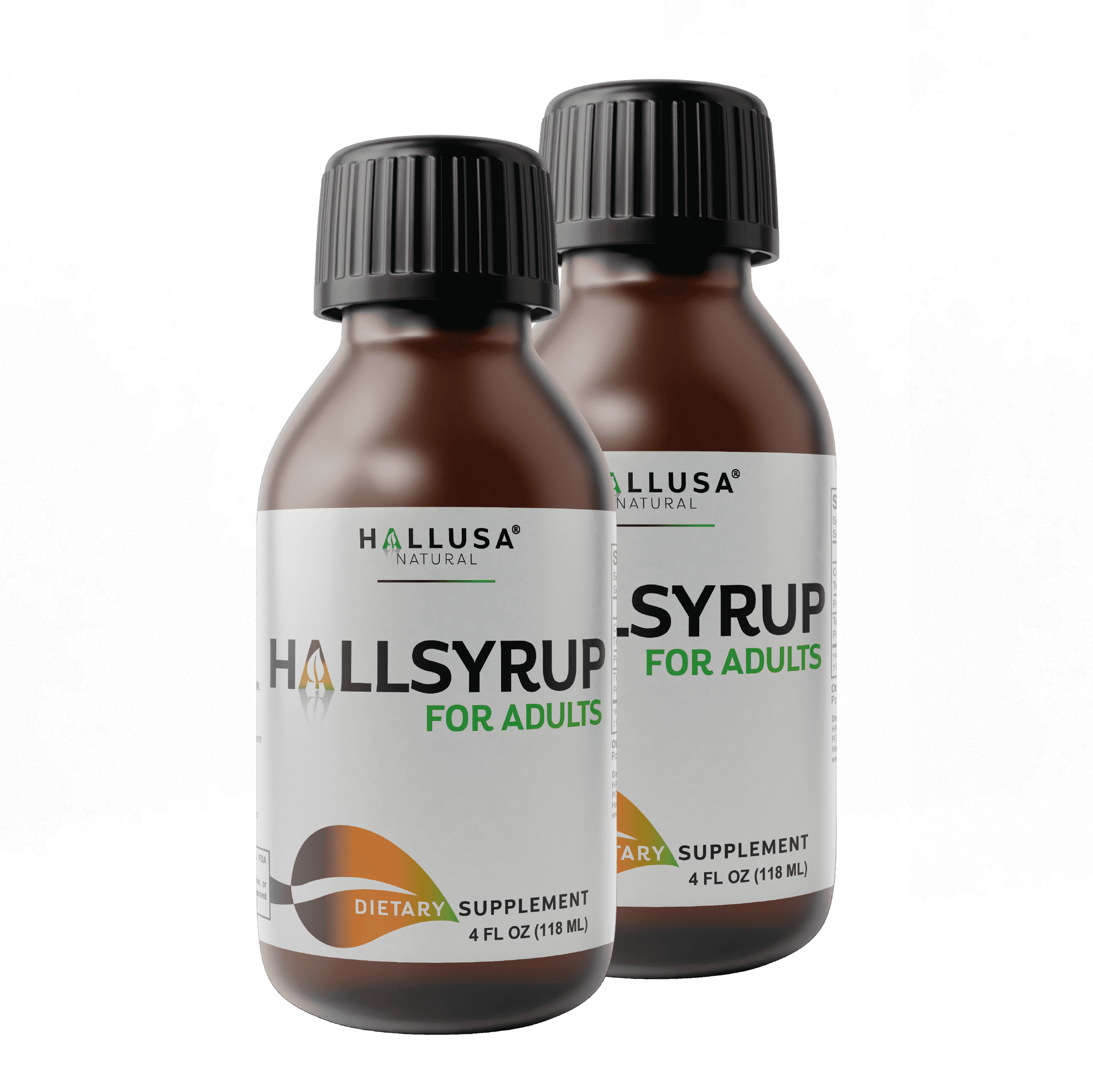 Hallusa Natural - HallSyrup 8 Oz - Turmeric Extract with 95% Curcuminoids - Ginger Extract, Raw Honey & Aloe Vera - Cold and Flu - Sore Throat