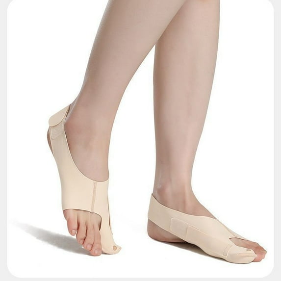 Hallux Valgus Corrector, 1 Pair Hallux Valgus Socks, Bunion Relief Non-slip Heel Strap, Washable, Unisex