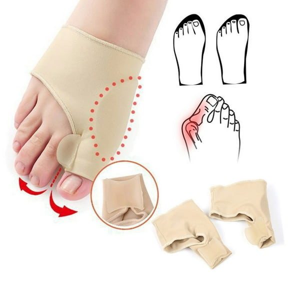 Hallux Valgus Orthosis Bunion Corrector Support 2-in-1 Toe Splint Separator Protector Foot Care Solution