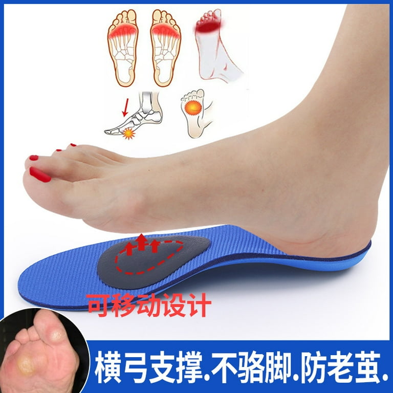 Hallux valgus insole orthopedic arch support to relieve forefoot pain transverse arch collapse correction insole for men and women Walmart
