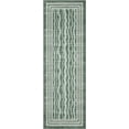 thumbnail image 1 of Hallway Rugs 8x10 Rug Runner Printed Vintage Floral Machine Washable Kitchen Runners Non-Slip Rubber Backed Runners for Hallways Laundry Room Distressed Boho Rugs for Entryway Bedroom, Green, 1 of 9