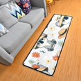 Hallway Runner Rug 2' X 6' Cute Koala Wearing Hat Area Rug NonSlip Entryway Carpet Soft