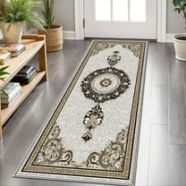 Hallway Runner Rug 2'x6' Washable Area Rugs Non Slip Laundry Rug Runner Floor Carpet Runners for Hallways Entryway Laundry Room Kitchen