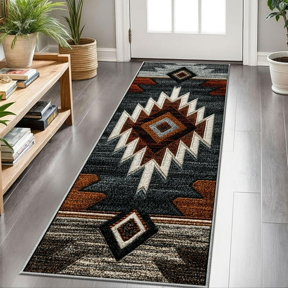Hallway Runner Rug 2'x6' Washable Area Rugs Non Slip Laundry Rug Runner Floor Carpet Runners for Hallways Entryway Laundry Room Kitchen