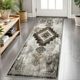 thumbnail image 1 of Hallway Runner Rug 2'x6' Washable Area Rugs Non Slip Laundry Rug Runner Floor Carpet Runners for Hallways Entryway Laundry Room Kitchen, 1 of 11