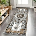 thumbnail image 1 of Hallway Runner Rug 2'x6' Washable Area Rugs Non Slip Laundry Rug Runner Floor Carpet Runners for Hallways Entryway Laundry Room Kitchen, 1 of 11