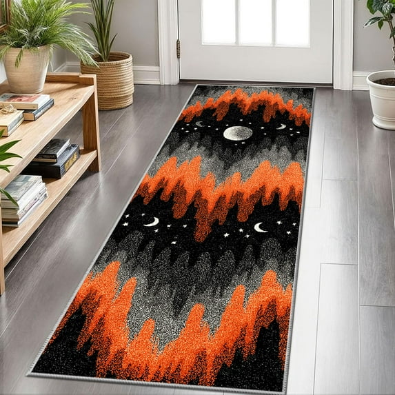 Hallway Runner Rug 2'x6' Washable Area Rugs Non Slip Laundry Rug Runner Floor Carpet Runners for Hallways Entryway Laundry Room Kitchen