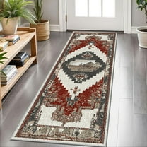 Hallway Runner Rug 2'x6' Washable Area Rugs Non Slip Laundry Rug Runner Floor Carpet Runners for Hallways Entryway Laundry Room Kitchen