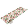 thumbnail image 1 of Hallway Runner Rug 2x6ft Watermelon Washable Runner Rug Non Slip Soft Non-Shedding Low-Profile Watercolor Summer Fruits Green Palm Leaves Long Bathroom Floor Carpet Rugs for Kitchen Entryway Bedside, 1 of 8