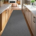 thumbnail image 1 of Hallway Runner Rug, 3' x 10' Washable Kitchen Runner Rug for Bedroom, Non-Slip Floor Protector for Laundry Entryway, Stain Resistant Runner Carpet for Bathroom, Floor Mat for Home, Light Gray, 1 of 16