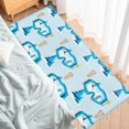 thumbnail image 1 of Hallway Runner Rug, Ski Glasses Snowboard Tree Winter Blue Background,Soft Non Slip Entry Mat Washable Kitchen Area Carpet for Bathroom,Bedroom,Living Room,1 Piece, 15.7x47.2 Inch, 1 of 6