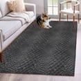 thumbnail image 1 of Hallway Runner Rugs 2.7x5 Ft, Animal Print Non Slip Area Rugs for Kitchen Bedroom Entryway, Minimalist Vintage Animal Leather Black Washable Carpet Runner Rug Floor Mats for Bedroom Home Decor, 1 of 8