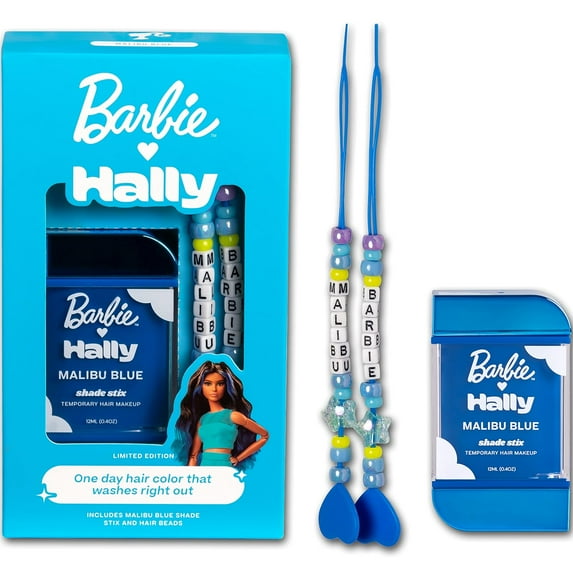 Hally Barbie Shade Stix, Temporary Hair Makeup & Accessories, Blue, 12 ml