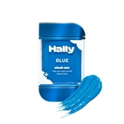 Hally Hair Shade Stix, Patent-Pending Temporary Hair Makeup, Metallic Blue, 10 ml