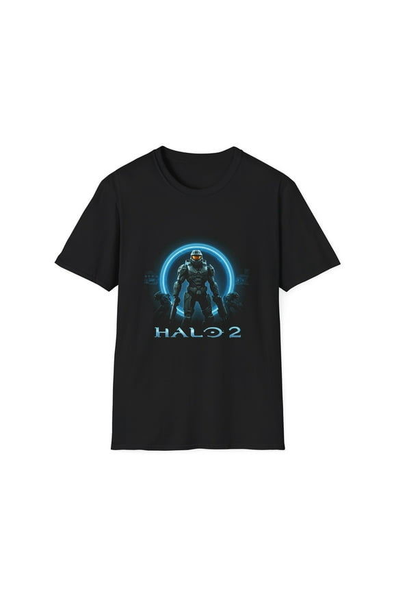 Halo 2 Game T-Shirt, Video Game Tee, Gaming Shirt, Gamer Gift, Retro Gaming