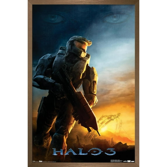 Halo 3 - Awakening Wall Poster, 22.375" x 34", Framed