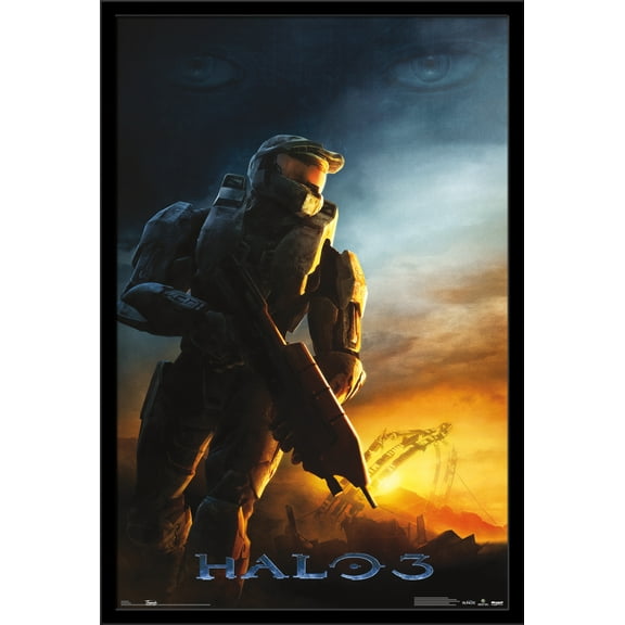 Halo 3 - Awakening Wall Poster, 22.375" x 34", Framed