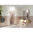 thumbnail image 1 of Halo 34.75 in. x 78 in. Glass hinged Glass Shower Enclosure, 1 of 6