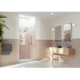 thumbnail image 1 of Halo 36.5 in. x 78 in. Glass hinged Frameless Glass Shower, 1 of 6