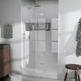 thumbnail image 1 of Halo 46.25 in. x 78 in. Glass hinged Glass Shower Enclosure, 1 of 4