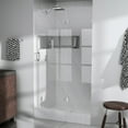 thumbnail image 1 of Halo 47.25 in. x 78 in. Glass hinged Glass Shower Enclosure, 1 of 4