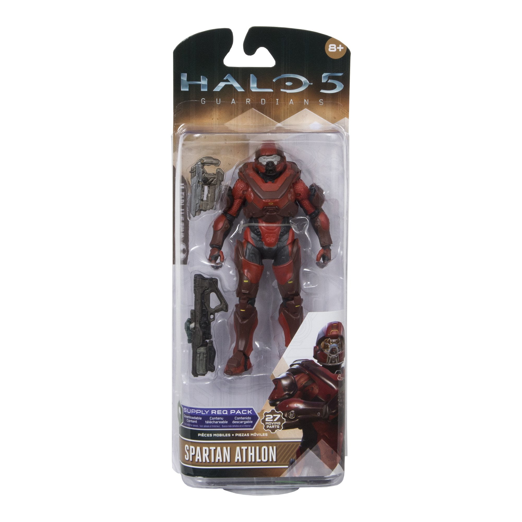 McFarlane Halo Guardians Spartan Athlon Red Action Figure Walmart
