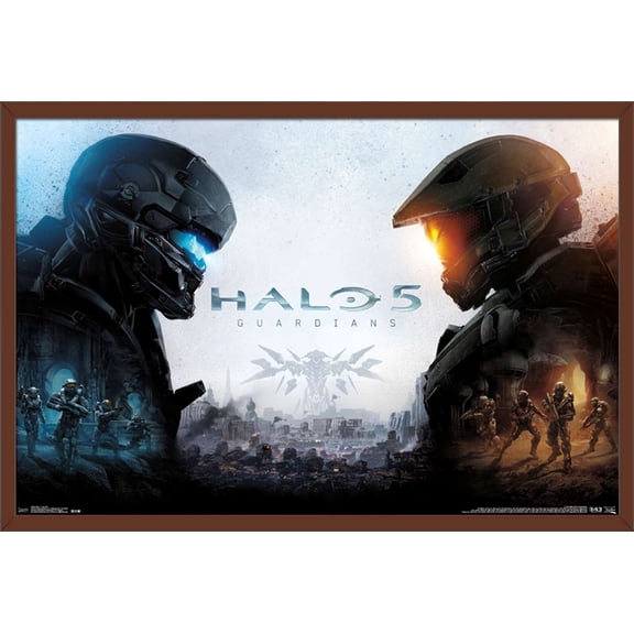 Halo 5 - Key Art Wall Poster, 22.375" x 34", Framed