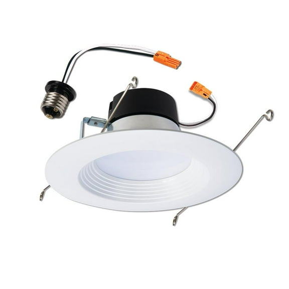 Halo 5" and 6" LED Recessed Ceiling Light Retrofit Trim at 90 CRI Warm White