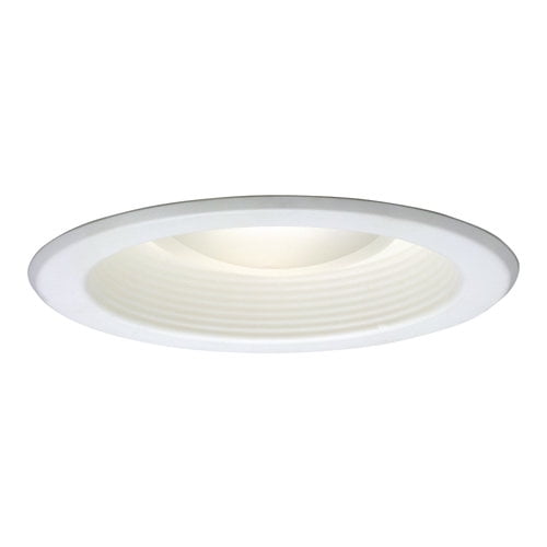 COOPER LIGHTING 5001P TRIM FIXTURE RECESSED BFLE 5IN Finish=White