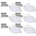 thumbnail image 1 of Halo 6" Canless Ultra Thin Downlight Recessed Ceiling Lights (6 Count), 1 of 8