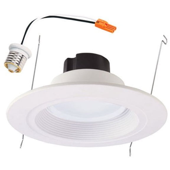 halo 6 in. white led recessed lighting trim