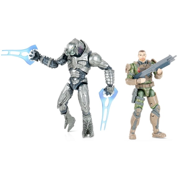 Halo Arbiter Ripa 'Moramee vs. Sergeant Forge Action Figure 2-Pack