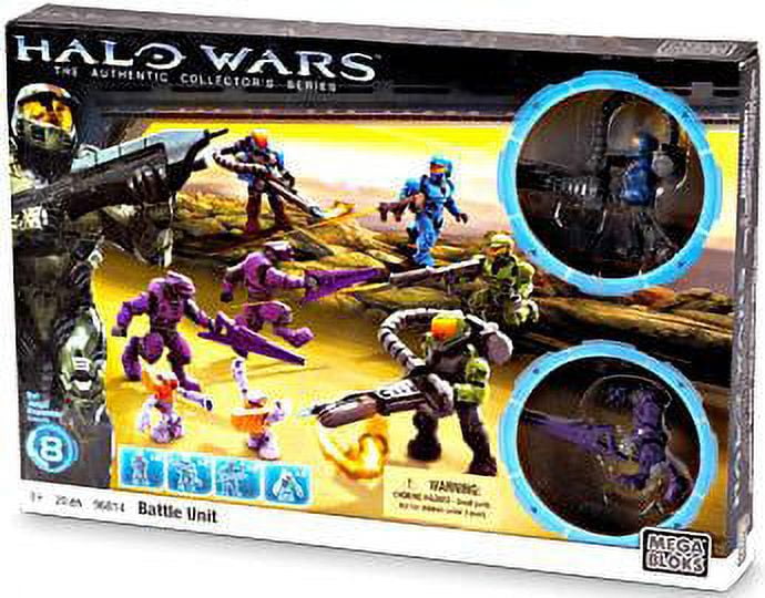 Halo Battle Unit Set Mega Bloks 96814 Walmart