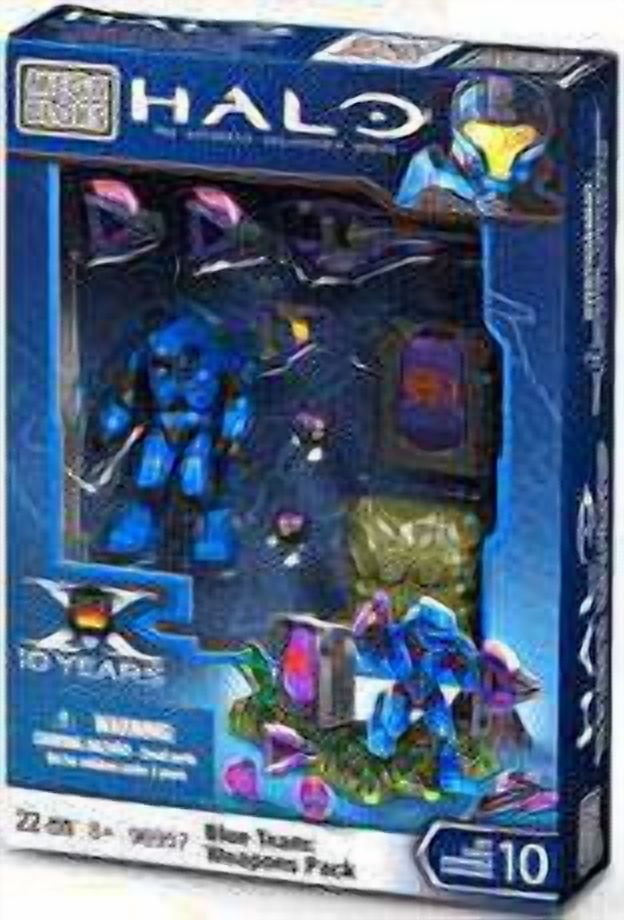 Halo Blue Team: Weapons Pack Set Mega Bloks 96957 (Covenant Elite)
