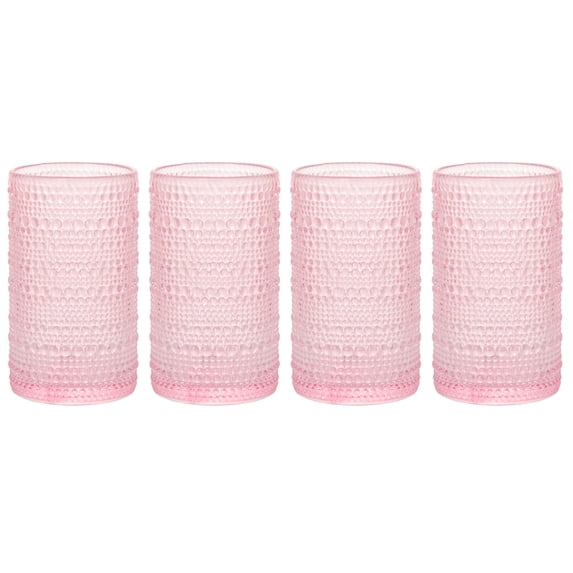 Halo Blush 15oz Highball Glass-Set of Four