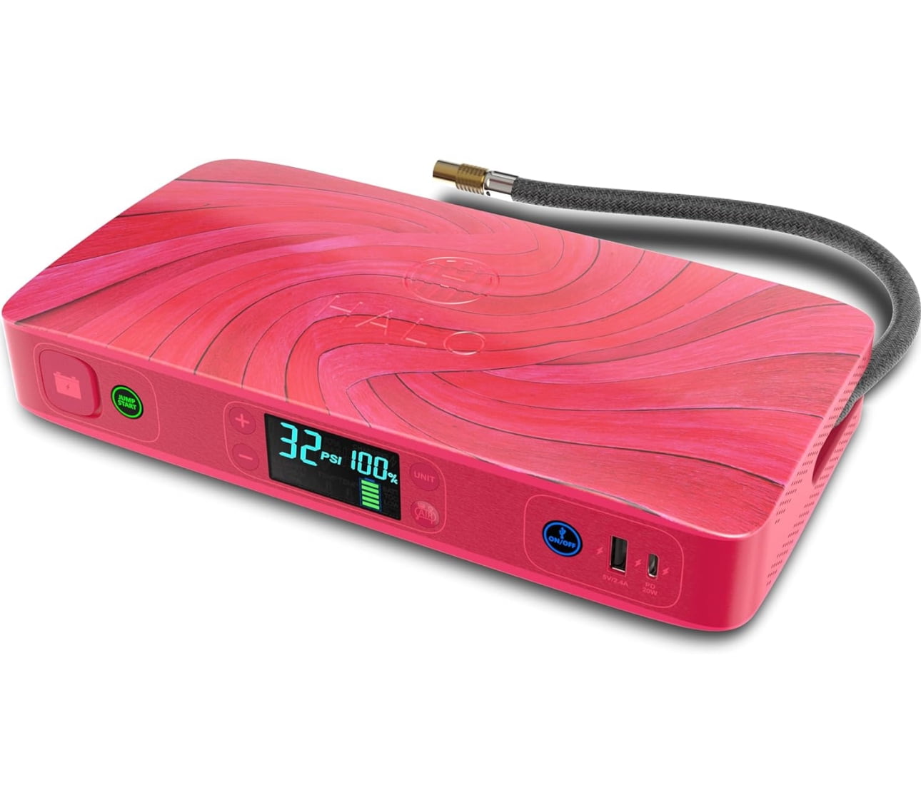 Halo Bolt Ultimate 2.0 Portable Vehicle Jump Starter with Air