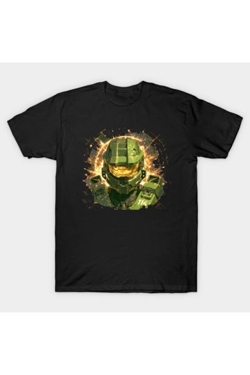 T-shirt Graphique Halo 4 'Wake Up John' - Taille XL, 100% Coton - Édition 2012, Fabriqué Au Mexique