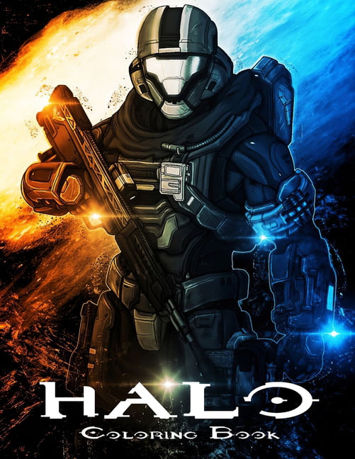 halo game coloring pages