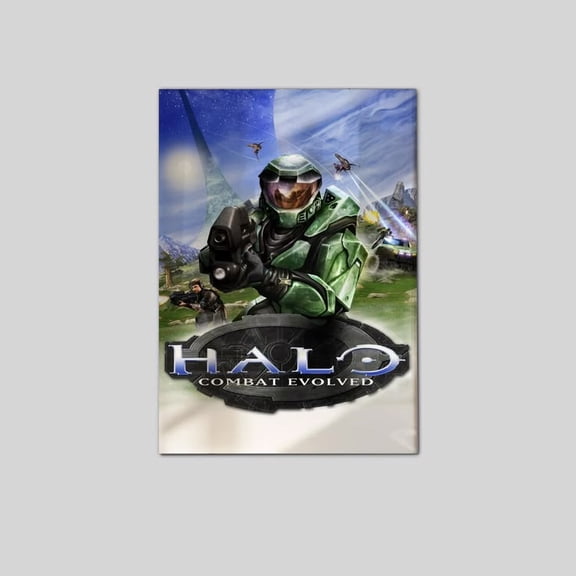 Halo Combat Evolved Wall Art Poster – Sci-Fi Video Game Decor Size 24''x36'' The Orange Shop