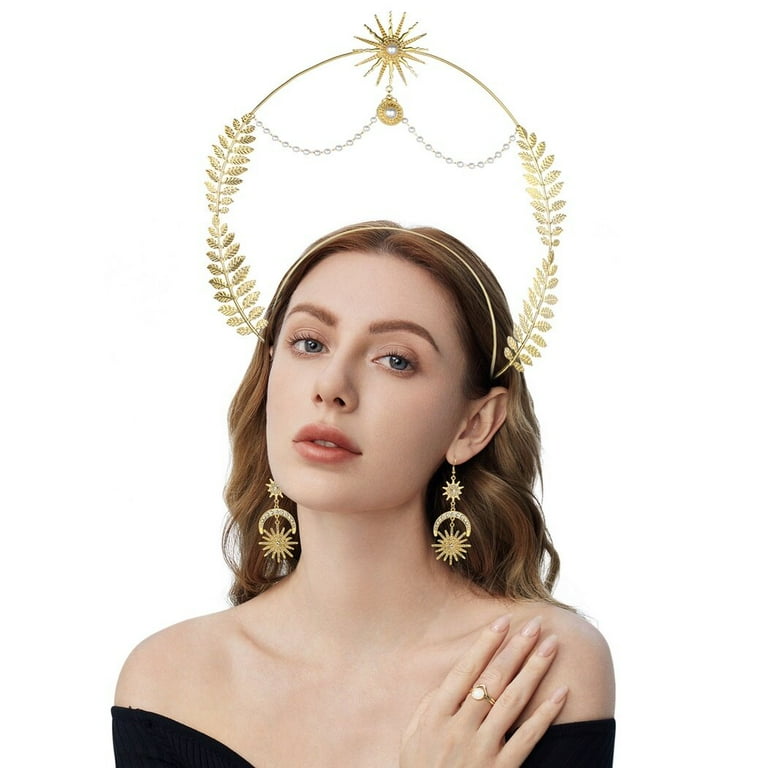 ☆herlipto☆Princess Gold Crystal Headband