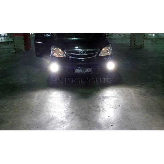 Halo Fog Lamps Angel Eye Driving Lights Kit For Toyota Avanza